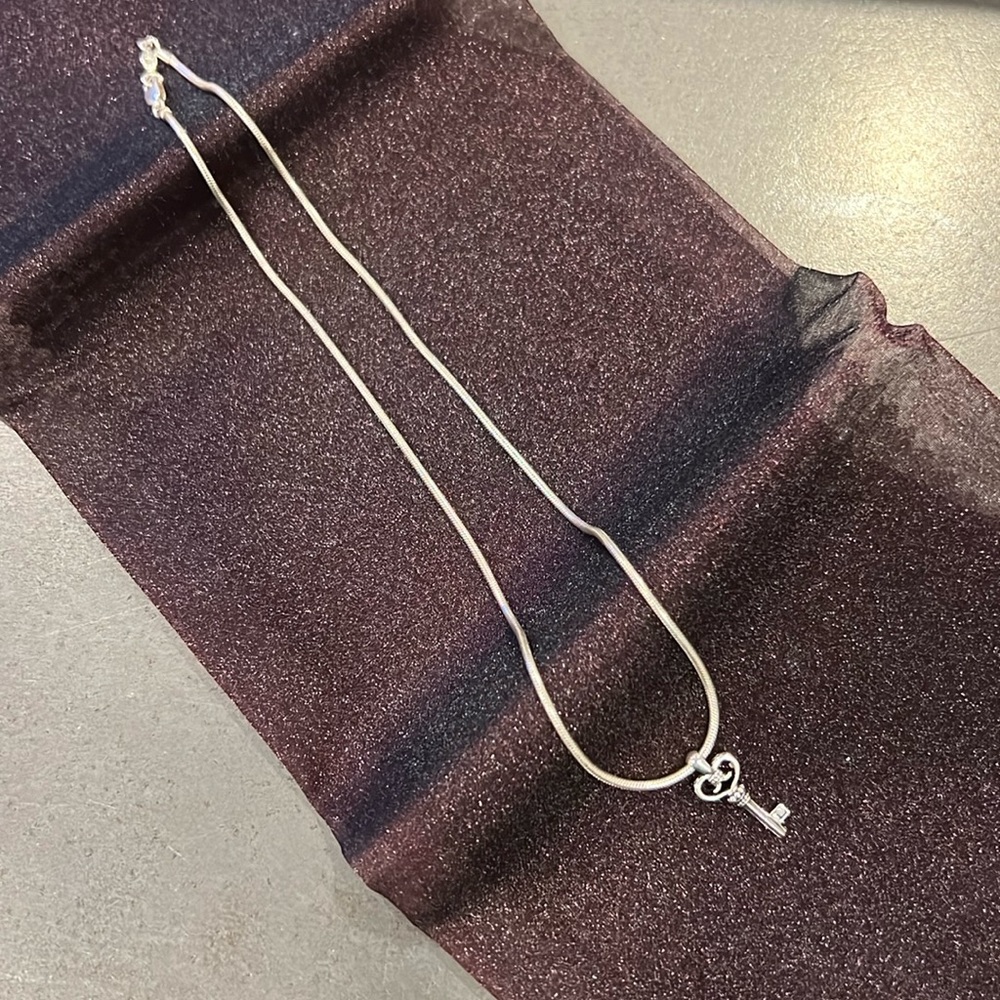LAGOS Sterling Silver key necklace